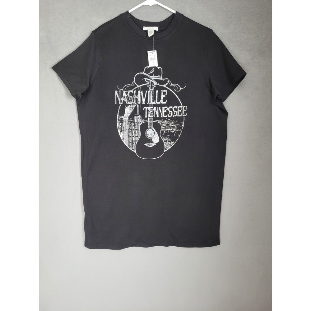 FULL TILT Nashville Tennessee Womens T-Shirt Dress Small